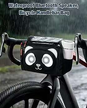 Waterproof Bluetooth speaker bicycle handlebar bag